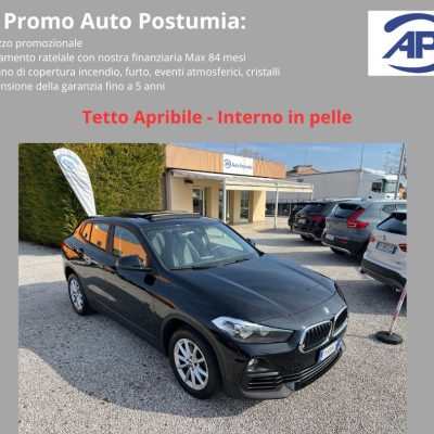 BMW X2 Xdrive 2.0Tdi 150Cv Advantage auto *TETTO E PELLE*